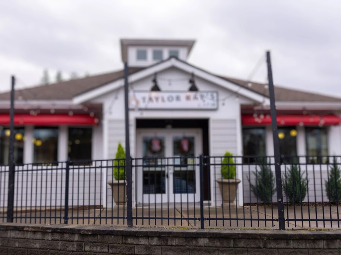 Taylor Ray's landing page, showcasing its friendly and welcoming atmosphere.